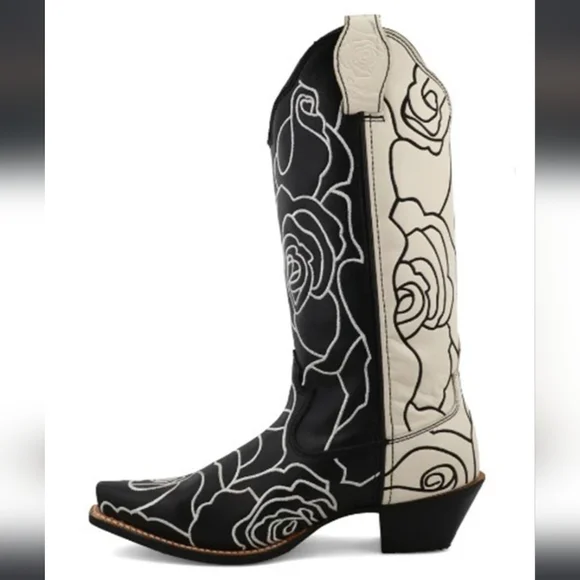 Twisted X Women's Steppin' Out Western Boots - Snip Toe 7.5B, 8.5B, 9.5B - Picture 3 of 10